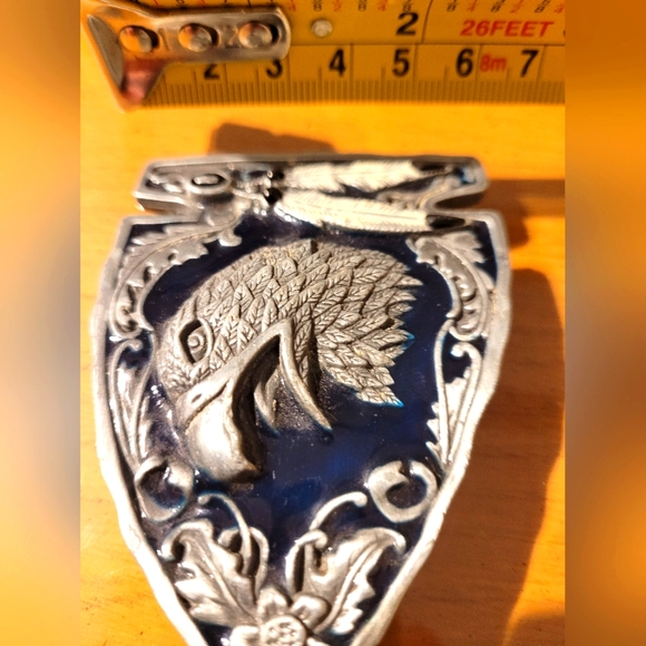 Siskiyou eagle/arrowhead belt buckle. - Picture 2 of 8